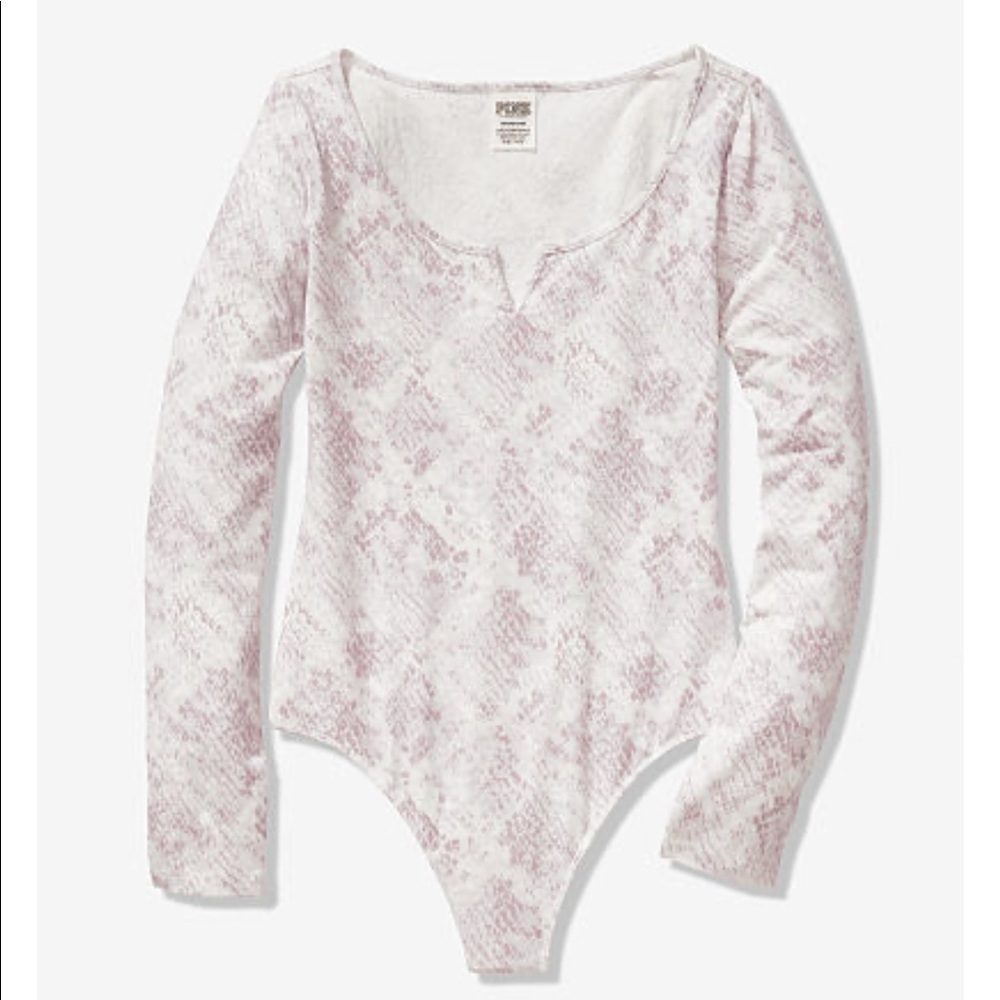 PINK VS Long sleeve bodysuit